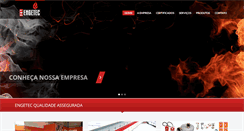 Desktop Screenshot of engetecdf.com.br